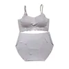 2019 best sale seamless push up gather pure color smooth face underwear bra sets