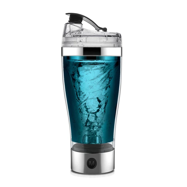

2020amazon hot sellers Mixing cup Electric Automatic Plastic Shaker Bottle 2020 hot sellers Mi for sport outdoor GYM Custom logo, Black, pink, blue, white