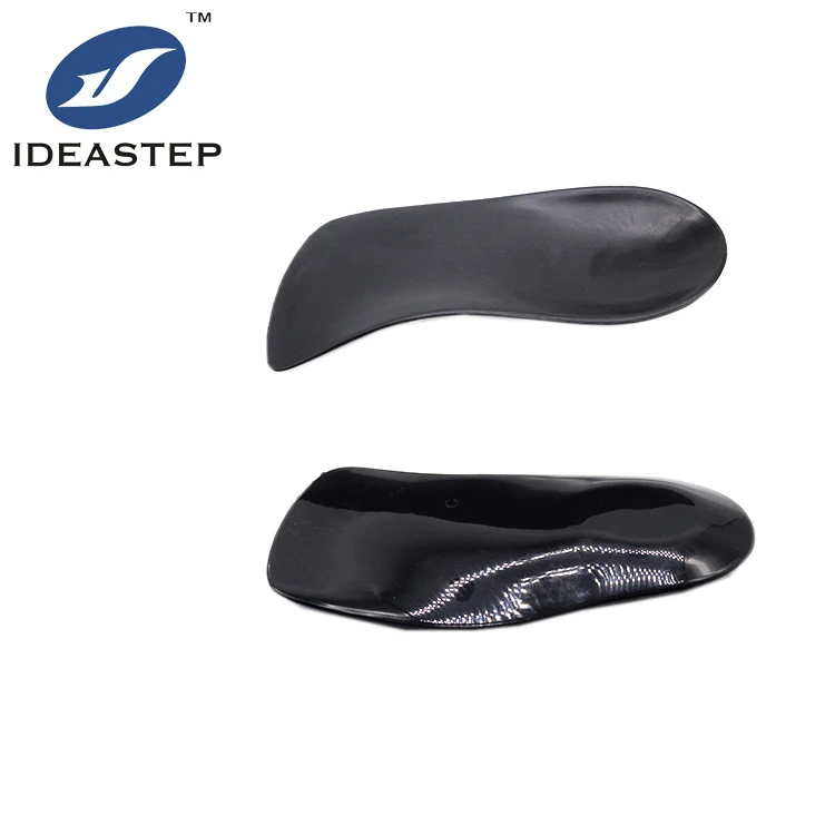 

Ideastep 3/4 insole heat moldable PP shell for orthopedic shoe insert ID: 101190123926., Black