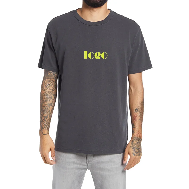 

100% Cotton Men T shirts High Quality Fashion Cheap Wholesale Custom Logo Plain Blank Tshirts