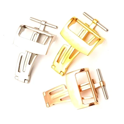 AP watch buckle Accessories18 20mm watch strap buckle for AP Stainless Steel watch band Butterfly clasp buckle