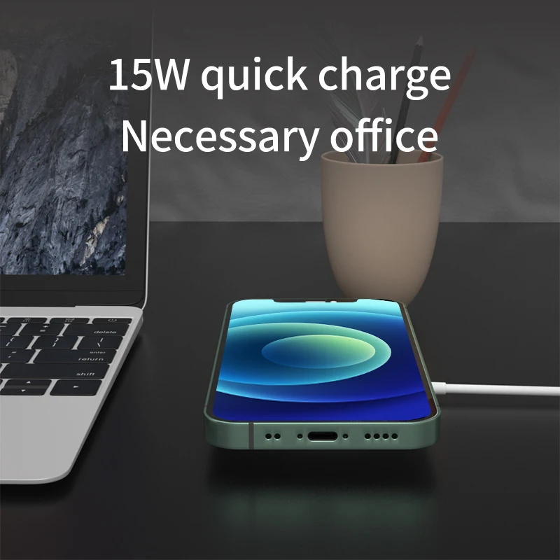 
2020 new factory Magnet wireless Charger for cellphone with CE FCC ROHS certifections 