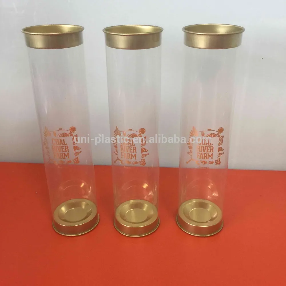 Seamless Clear Plastic Tube Transparent Pvc Or Pet Clear Plastic Food