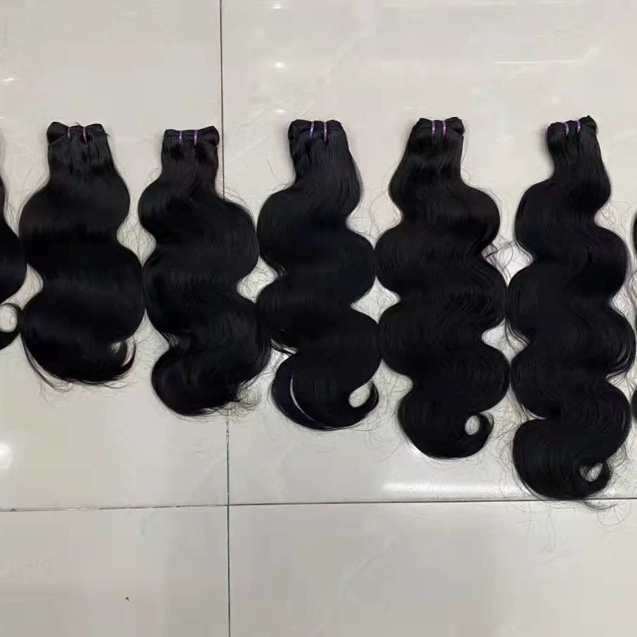 

Letsfly Double Drawn Hair Straight and Body Wave 11A Unprocessed Brazilian Virgin Cuticle Aligned Human Hair Weave Bundles