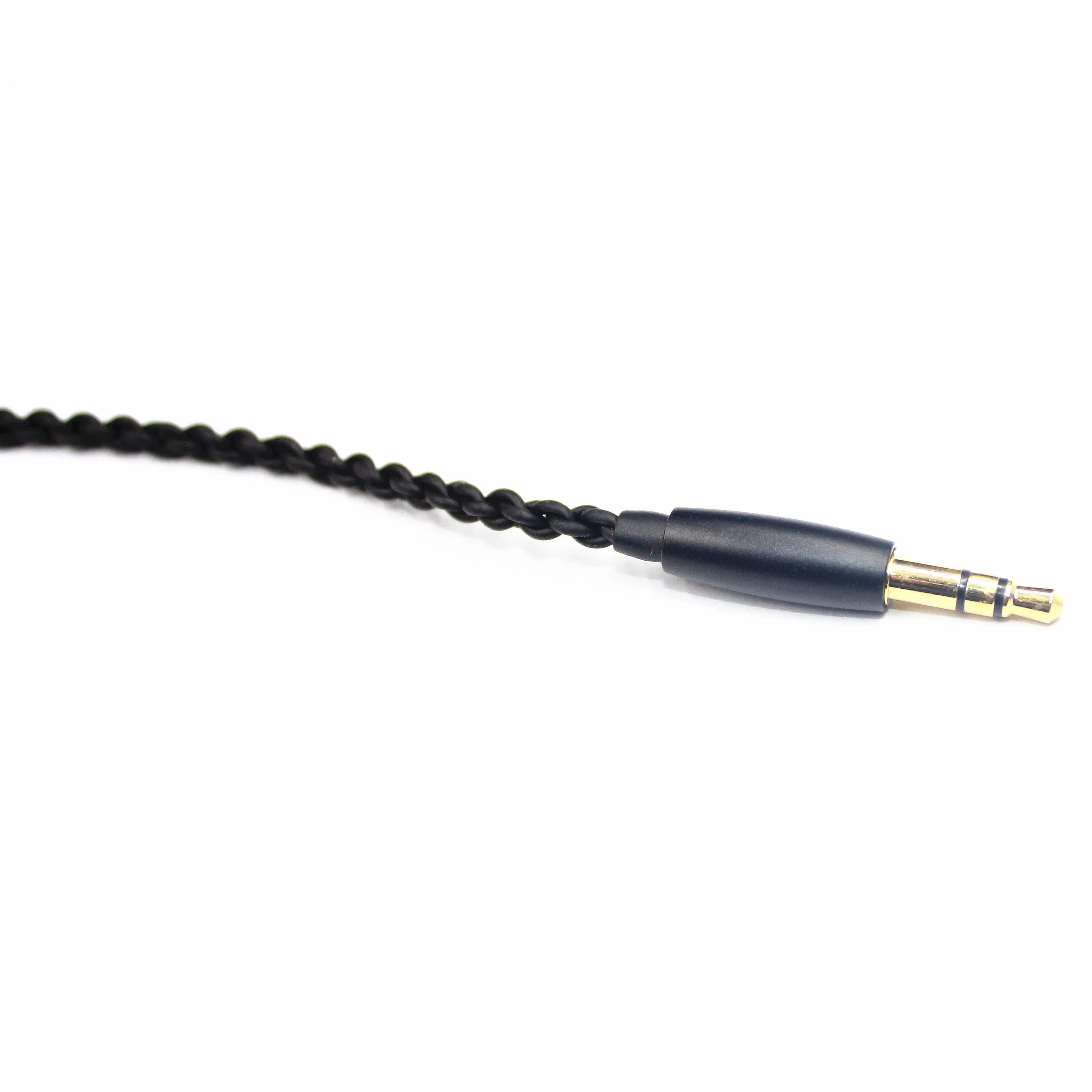 Replacement 3.5mm Stereo Twisted 0.78mm Double Pin Headphone Cable