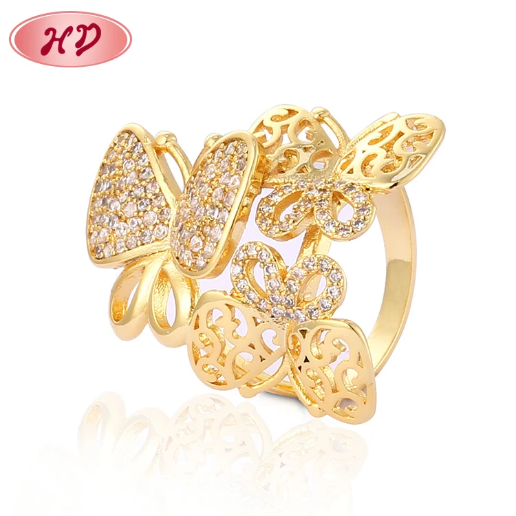 

2019 New fashion women finger classic rings charm gold plated rings for wedding simple design jewelry gold wedding rings