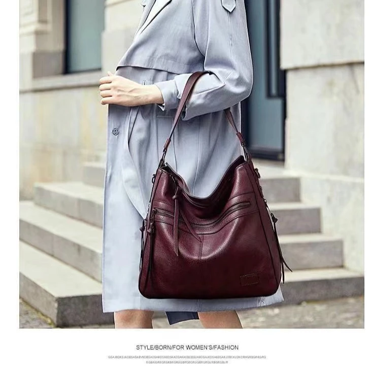 

women clear leather genuine luxury private label casual shoulder handbags large