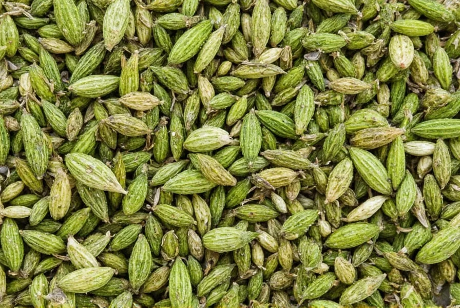 Comparison of green and black cardamom pods