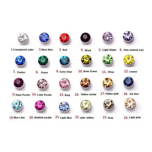 

magnetic cz stud earrings, As your requirement from color chat