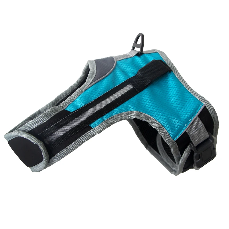 

Sport Personalized pet accessories Reflective reversible dog Harness With Light Bar