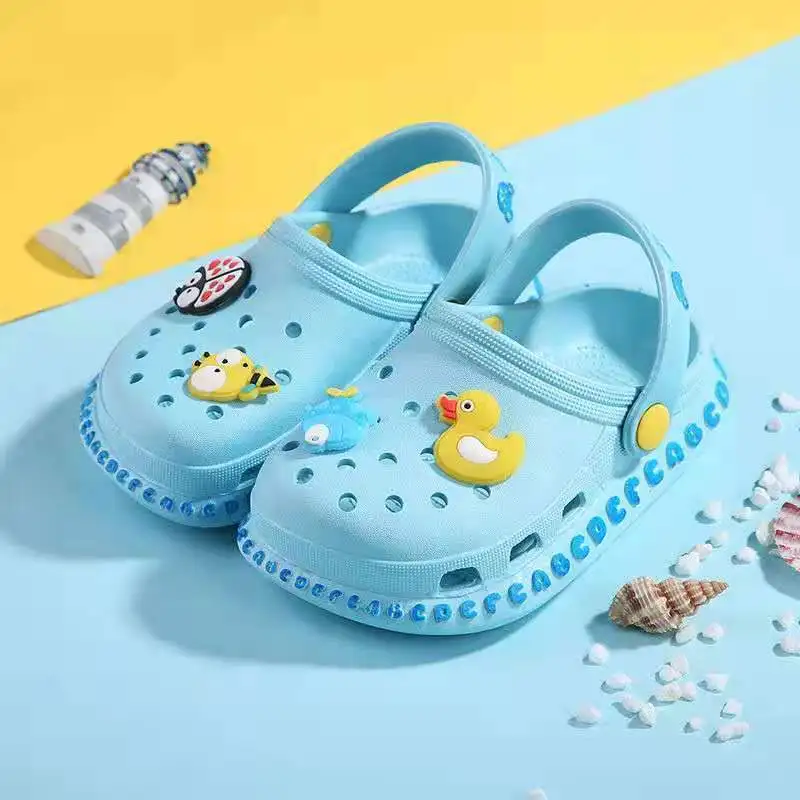 

Children's Clogs Eva Cartoon Kids Clogs Shoe Slipper Sandal Breathable Kids Garden Shoes, 5 colors