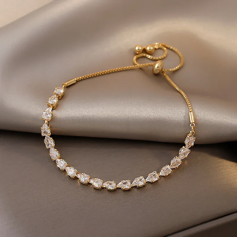

fashion crystal charms zircon bracelet women