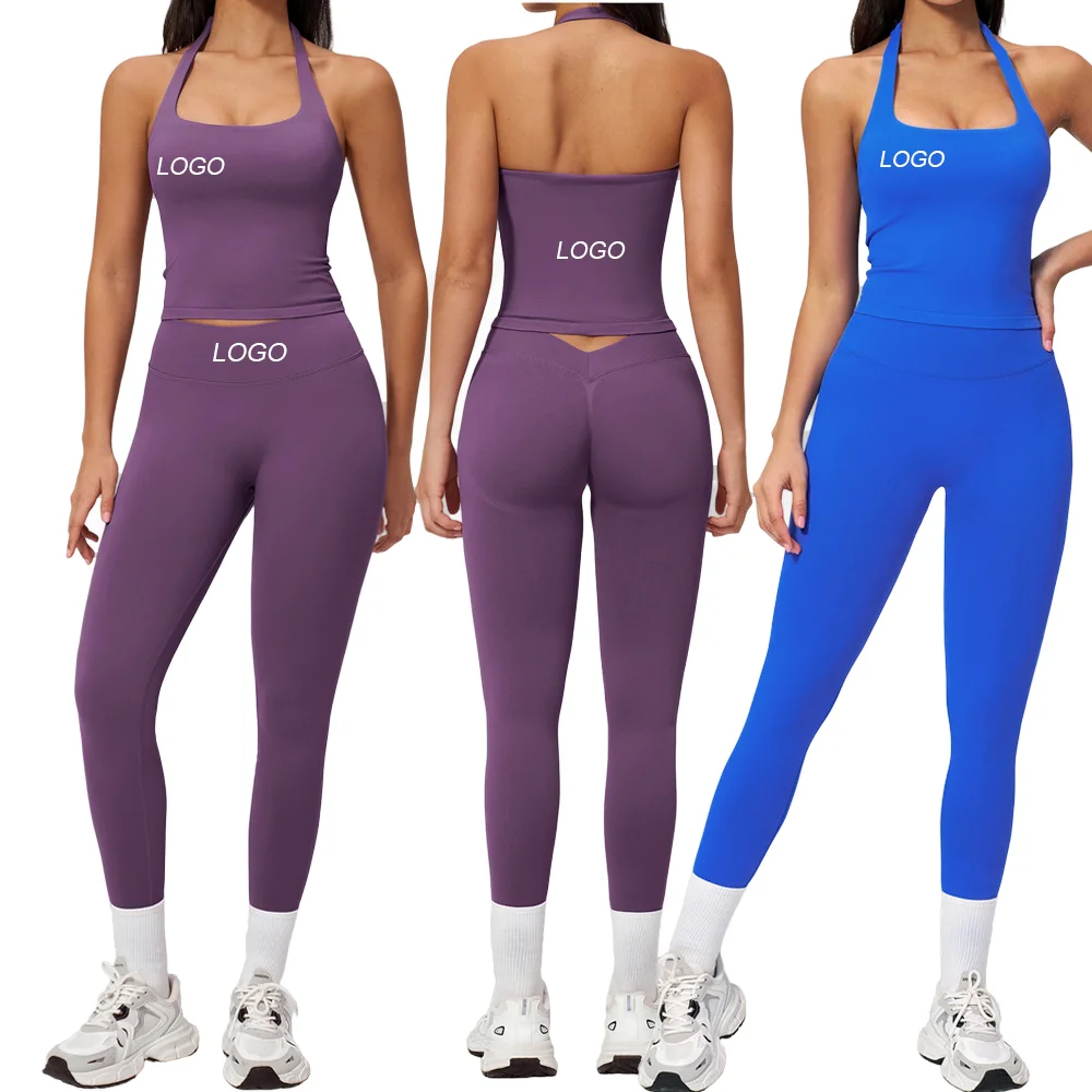 无缝Quick-Dry两Piece Set Yoga Set