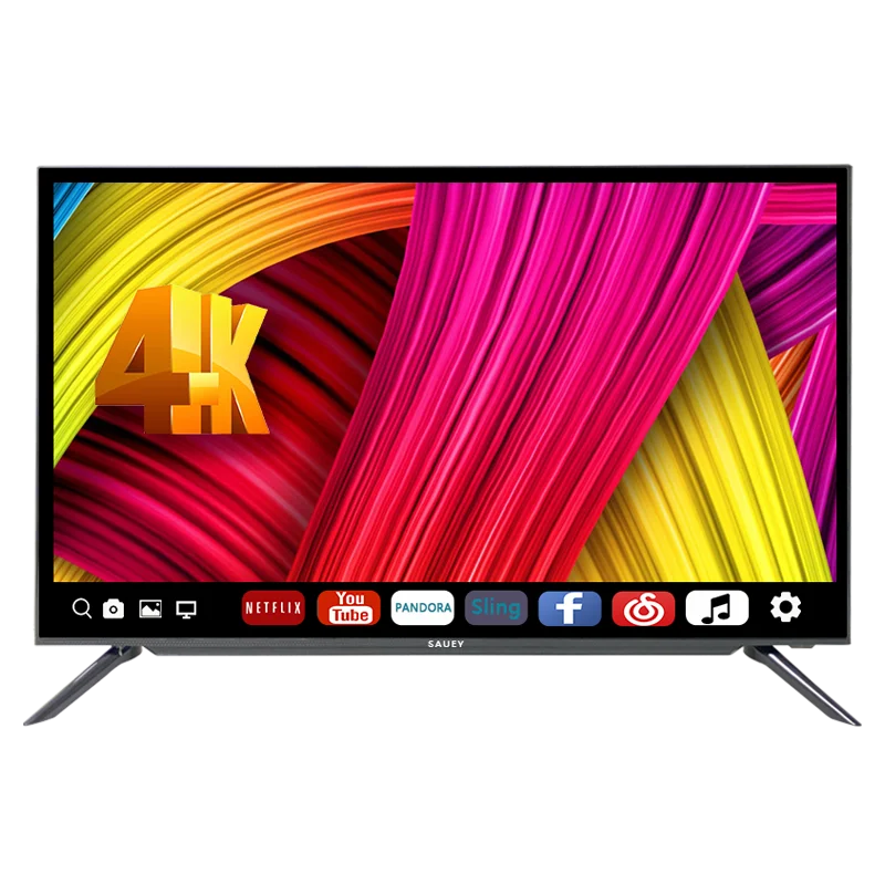 

Smart LED tv  2K 4K 1440P FHD New Model Super Slim Frame QLED TV