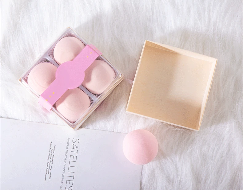 

Wholesale Private Label marshmallow makeup sponge puff blender large peach marshmallow makeup sponge