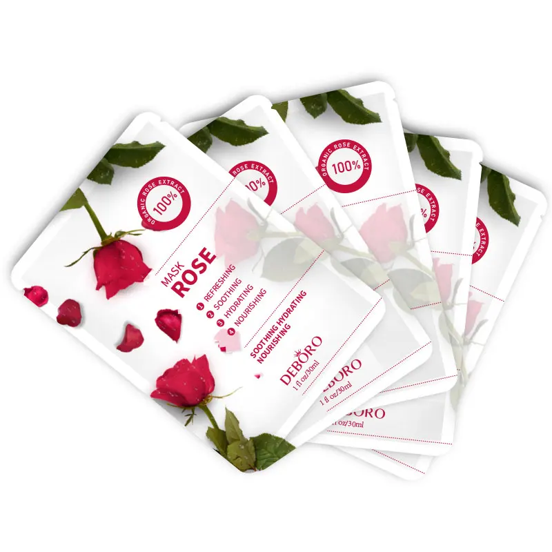 

Wholesale Honey Tea Tree Charcoal Facial Mask Paper Sheet Korea Skin Care Moisturizing facial sheet mask, Transparent