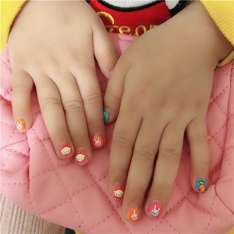 

Beauty Sticker kids Nail Sticker Nail Colorful Waterproof Nail Sticker
