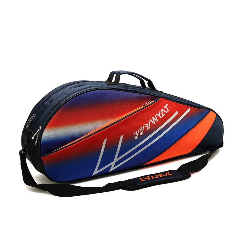 

Hot Selling Waterproof Single Shoulder Badminton Racket Sports Bag, Star blue,camouflage blue,orange sky