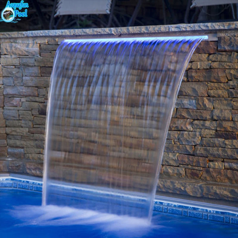 

Outdoor garden ornament pool indoor artificial waterfall fountain wall water falls