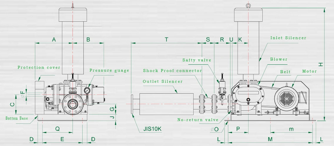 Roots Blower, 5hp, 10hp/20hp - detail 16