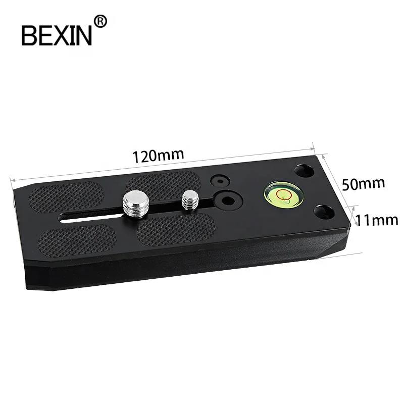 

Bexin B120-50 quick release plate telephoto support long lens slide rail bracket tripod camera plate Compatible with Manfrotto