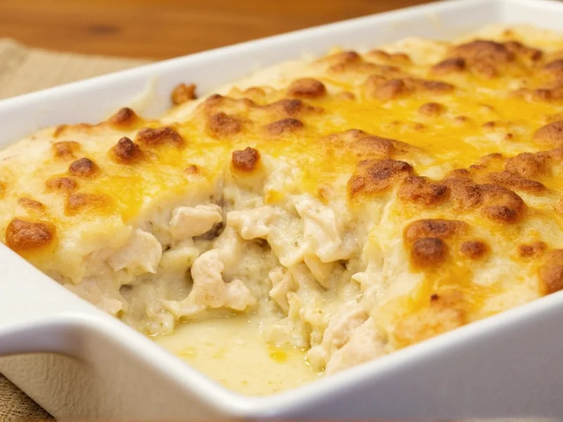 Homemade cream of chicken used in casserole