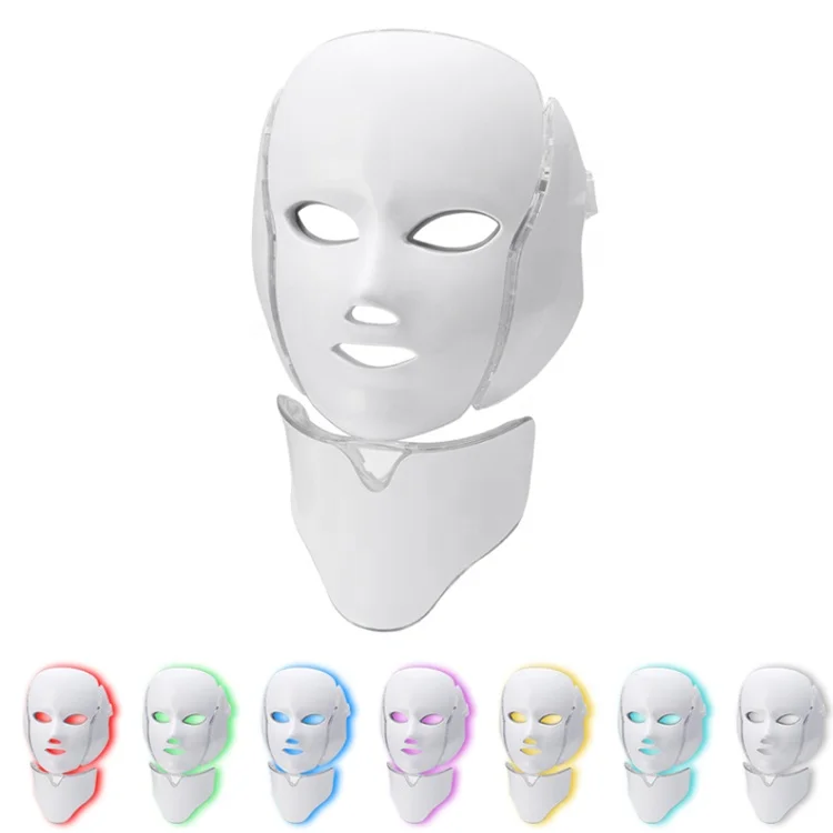 

Factory price facial led mask 7 colors beauty mask led light therapy mask