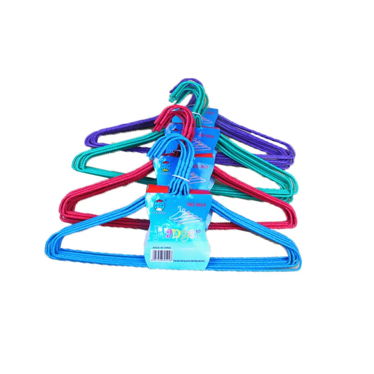 

Yiwu  Adult's Colorful Classic Simple Reinforced Plastic Wire Hanger, Picture