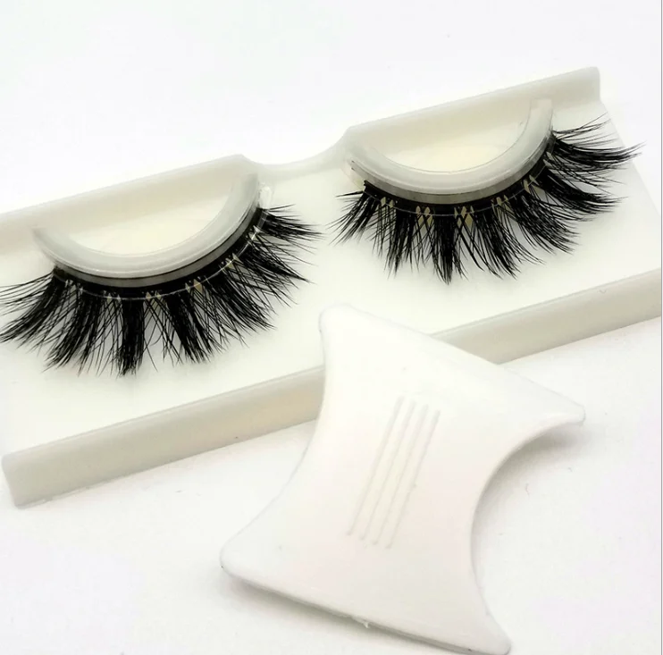 

Landgold New arrival products Self adhesive lashes 3 Seconds Application pre glued gluless eyelashes