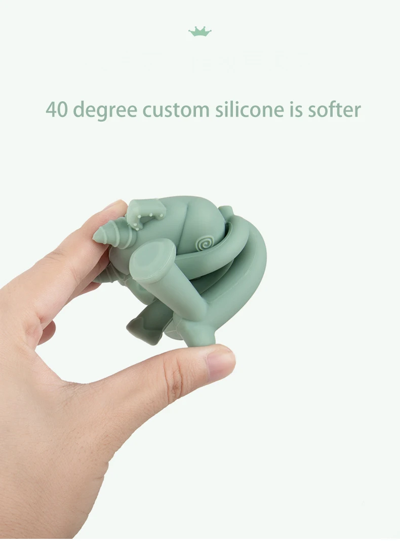 high quality silicone baby teether