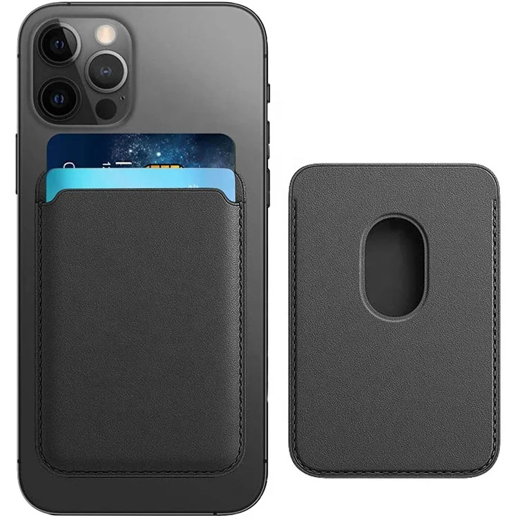

Amazon Hot phone Mags Wallet Strong Magnet PU Card Holders, Black/navy/brown/light brown