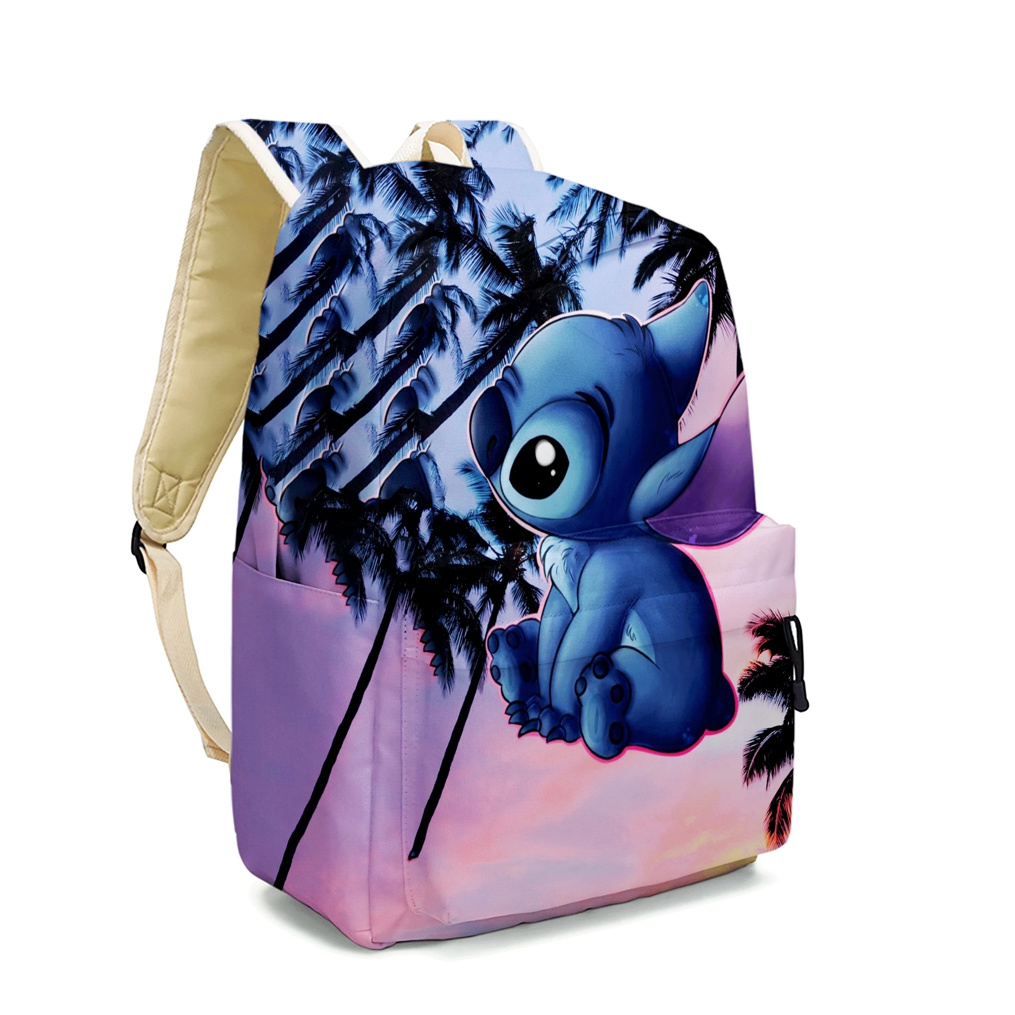 

2021new star war backpack boys and girl Stitch students bag children cartoon school bags, Customized color