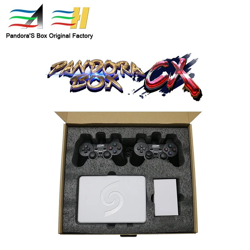 

Pandora Box 1Pcs Wired Wireless Controller Preloaded Over 3000 Games Video Arcade Machine Set Support Download Games