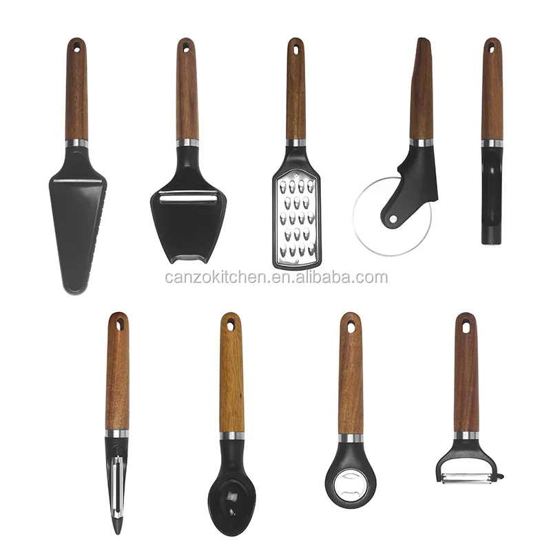 1 gadgets with wood handle