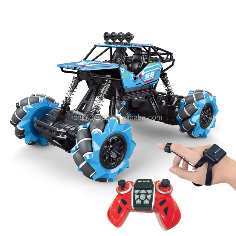 2.4g Hand Sensor Control Metal Stunt Car Climbing Watch Controller