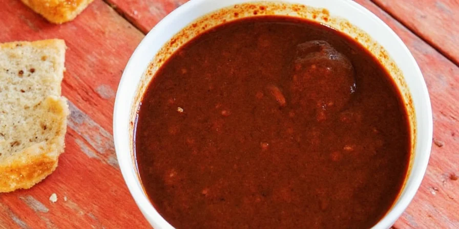 Final Serving of Mole Dish
