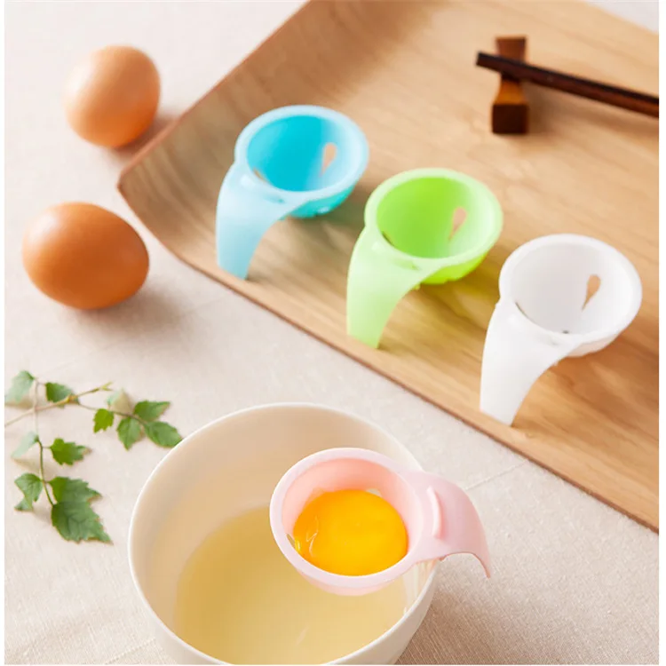 

Creative Egg Liquid Filter Egg White Separator Kitchen Accessories, As photo