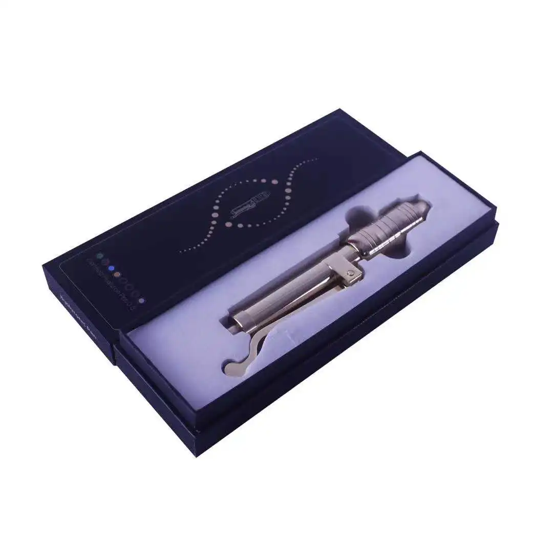 

Factory Price High Pressure 24K Glod Plating Hyaluronic Acid Injecting Pen for anti aging