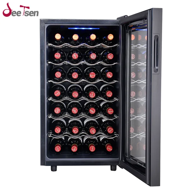 Freestanding 28 Bottles 68l Thermoelectric Refrigerator Wine Cooler Freezer Buy Refrigerator Wine Wine Cooler Freezer Wine Cooler Product On Alibaba Com