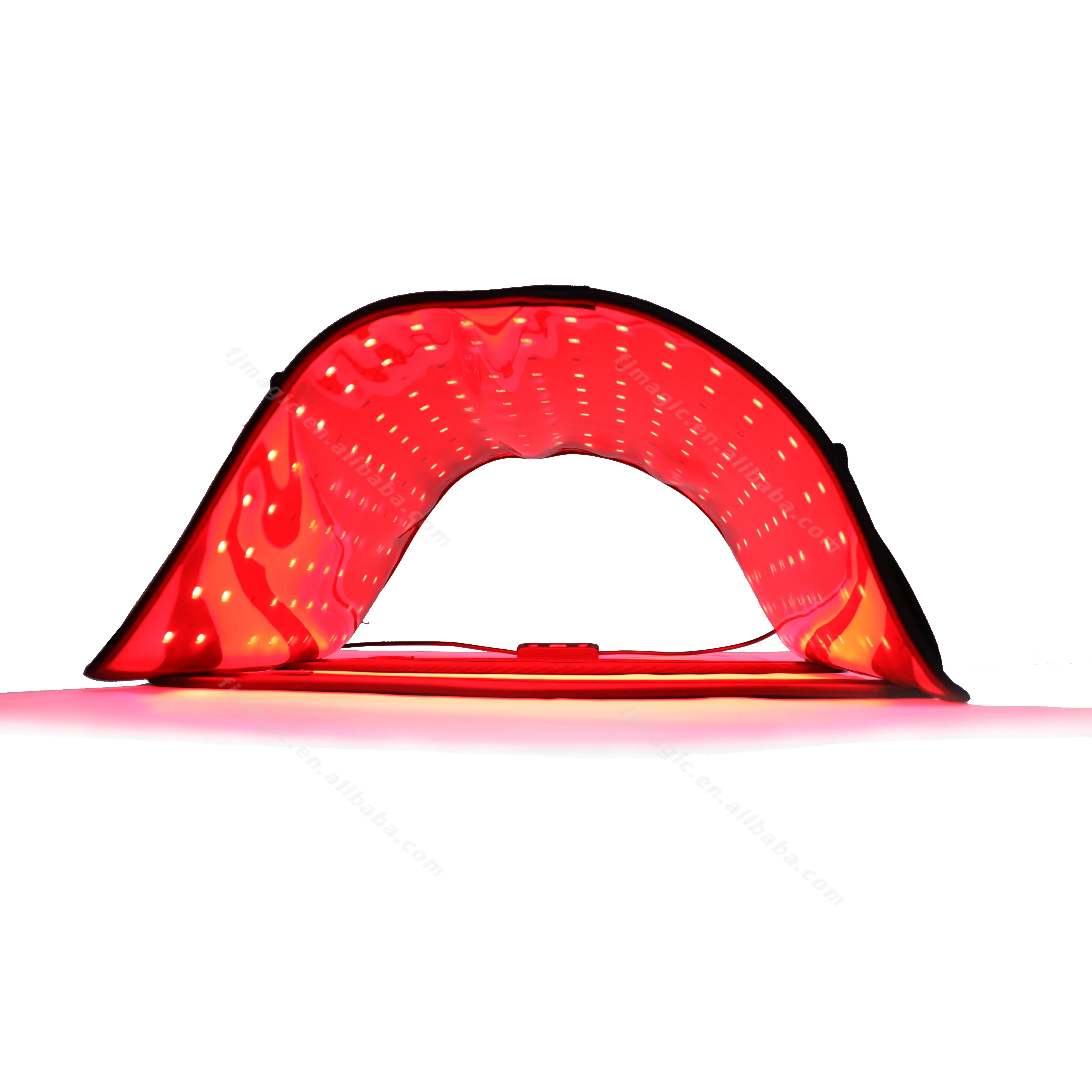 

Hot Sale 660nm 850nm LED Belt Red Light Therapy Weight Loss Infrared Red Light Body Pad Wrap Belt for Pain Relief, Black