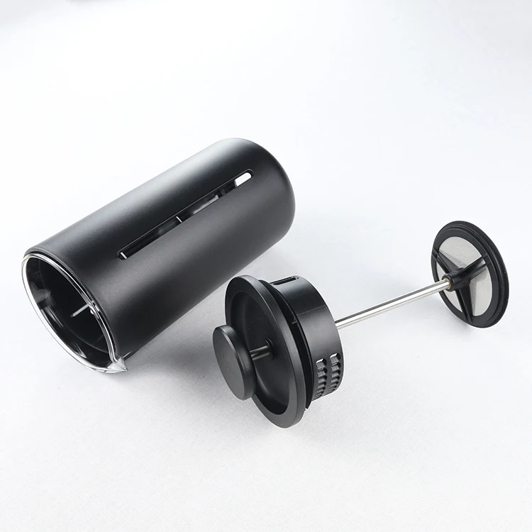 

Hot Selling Press Coffee Makers French Press 450ml Coffee Plunger, White