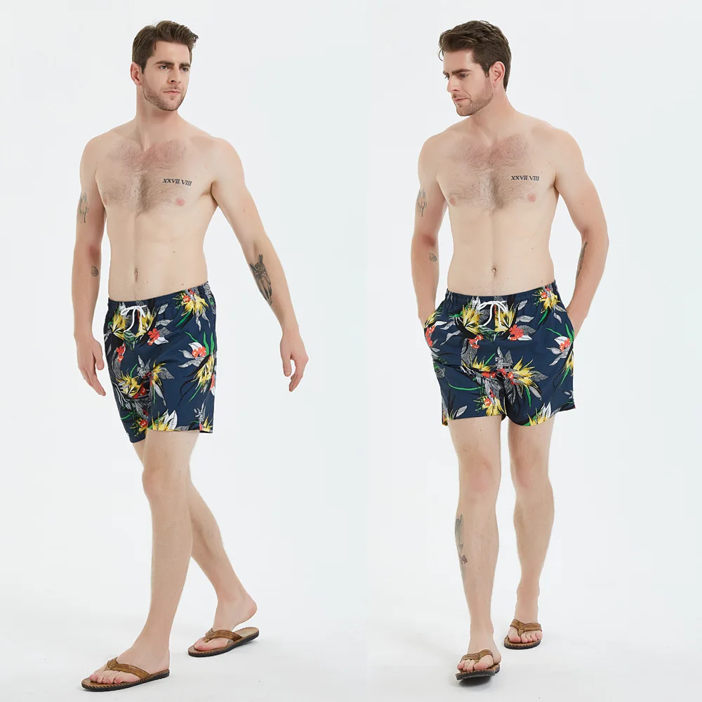 

Hot Sell Quality Polyester Mens Summer Beach Swim Workout Short Track Pants, Custom