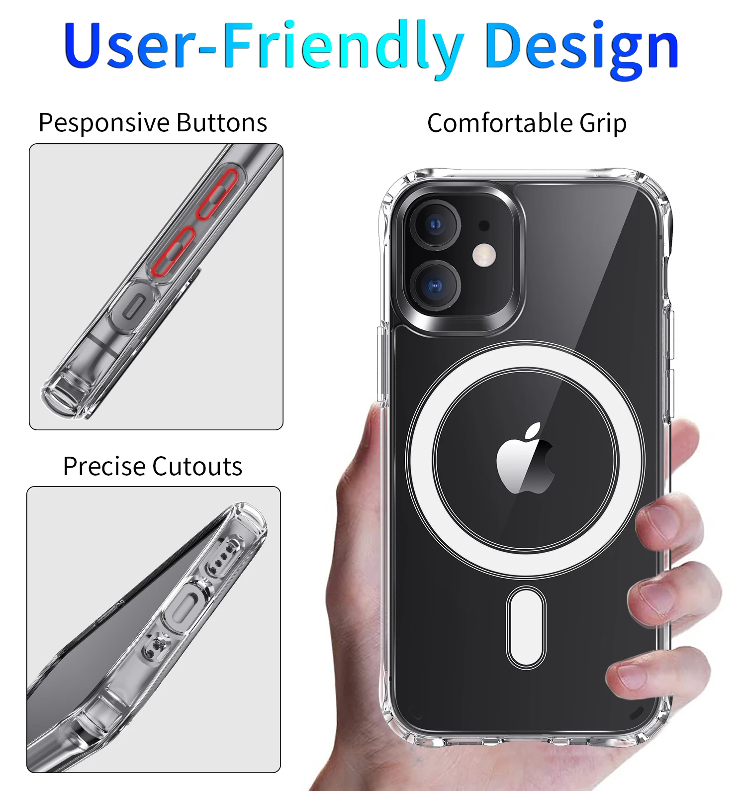 el /último cargador de coche inal/ámbrico magn/ético de 15 W Adecuado para iPhone 12 Pro Max Mini Magsafe soporte para tel/éfono m/óvil con carga inal/ámbrica