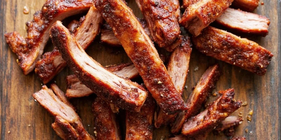 Smoking Process of Pork Short Ribs