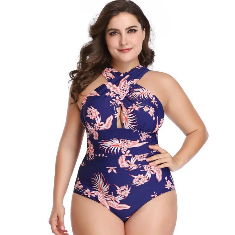 

Plus Size One Piece Swimsuit Designer Swimsuits Nylon Comfortable Swimsuit Women