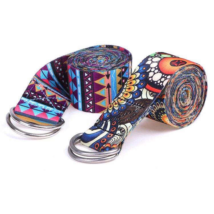 

Oyoga Eco Manufacture Organic Cotton Yoga Strap Belt, Customized