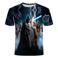 

Tshirt Distro 3D Printed Stars Wars T Shirt Men Women Summer Short Sleeve Funny Top Tees Casual Clothing Custom Logo T Shirt