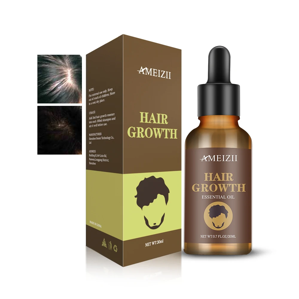 

Wholesale Natural Hair Growth Serum For Hair Regrowth Treatment Scalp Care Essential Oil Crecimiento Del Cabello Hairdressing
