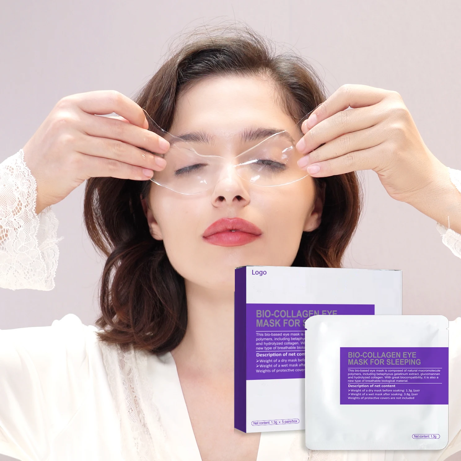 

Moisturizing Anti-allergies Eye Mask Anti-wrinkle Anti-aging Skin No-wash Anti-allergen Collagen Testing Eye Mask Patch