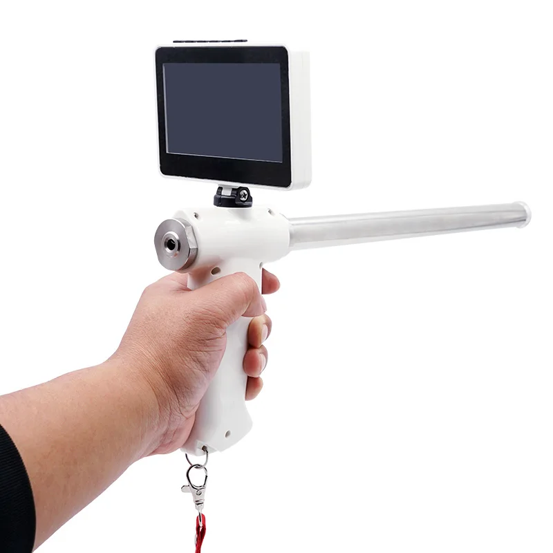 Cattle Cow Digital Video AI Artificial Insemination Gun Visible Animal Insemination Tool(Upgrade Type)